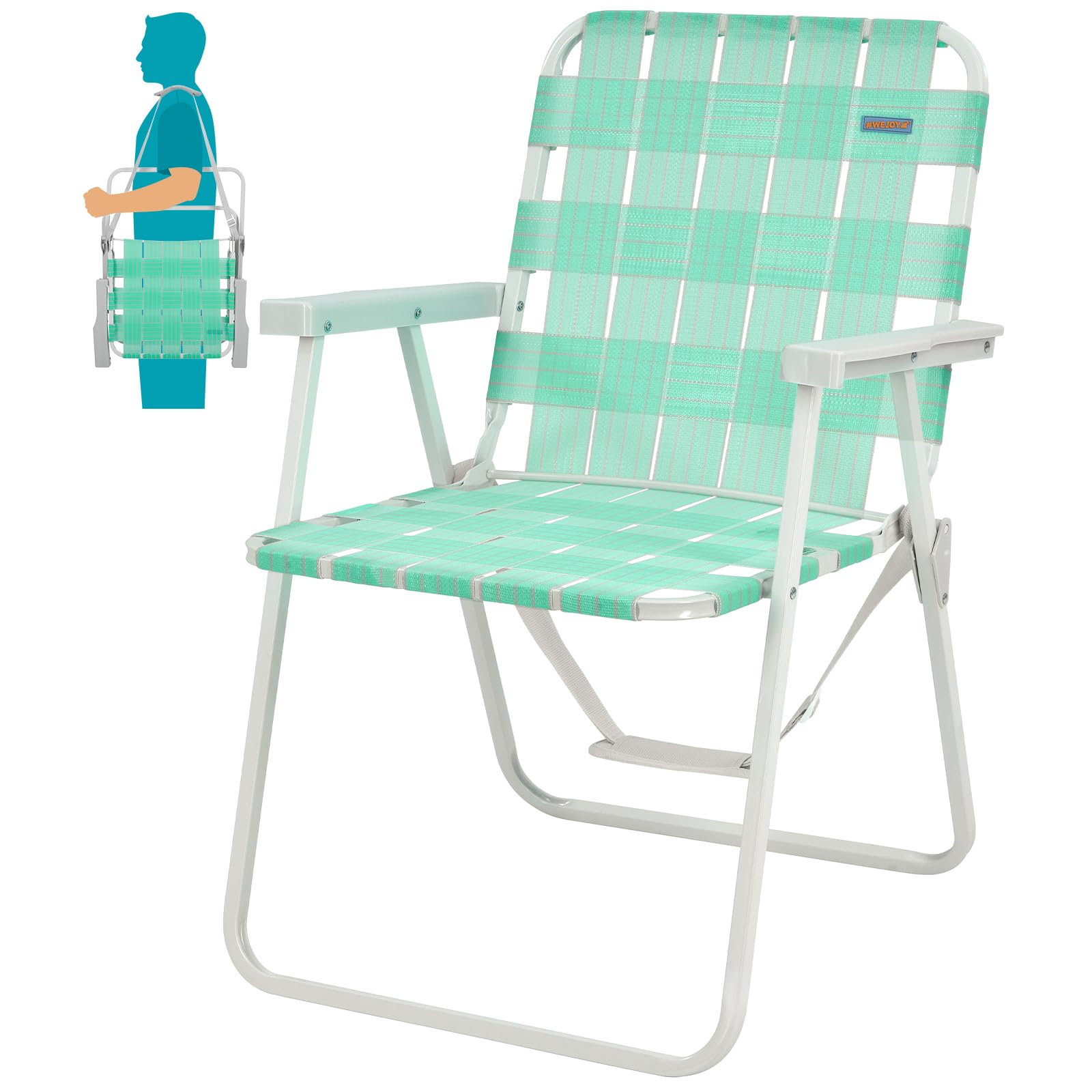 Webbed outlet beach chairs