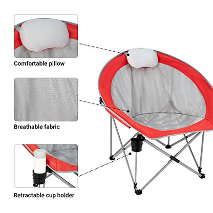 WEJOY Indoor And Outdoor Breathable Moon Chair